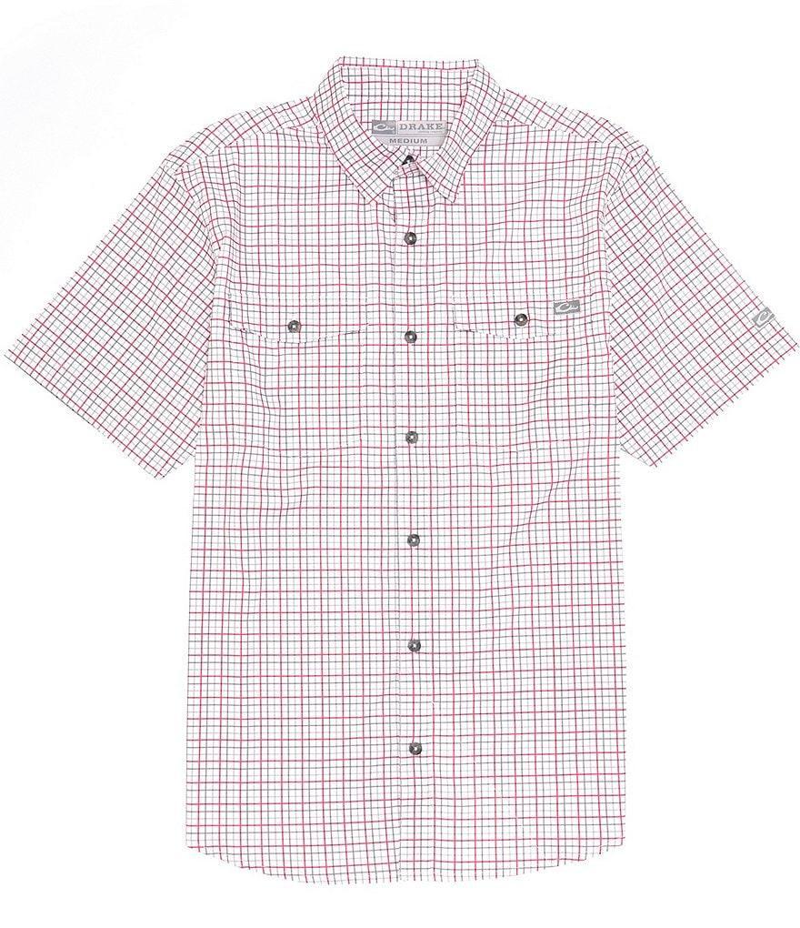 Drake Clothing Co. Frat Tattersall Performance Stretch Short Sleeve Woven Shirt Product Image