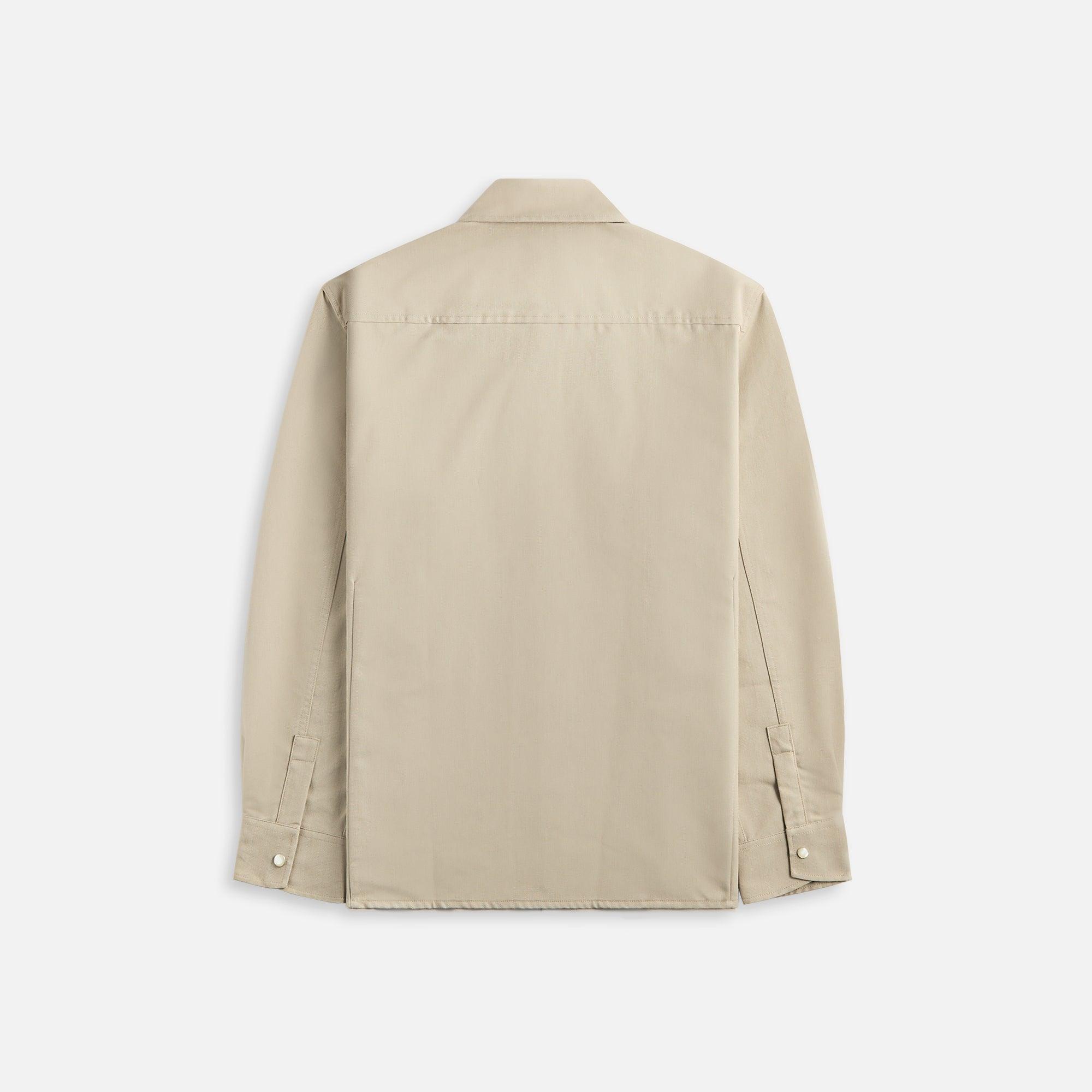 Our Legacy Frontier Shirt Lucid Pistachio Rural Wool - Beige Male Product Image