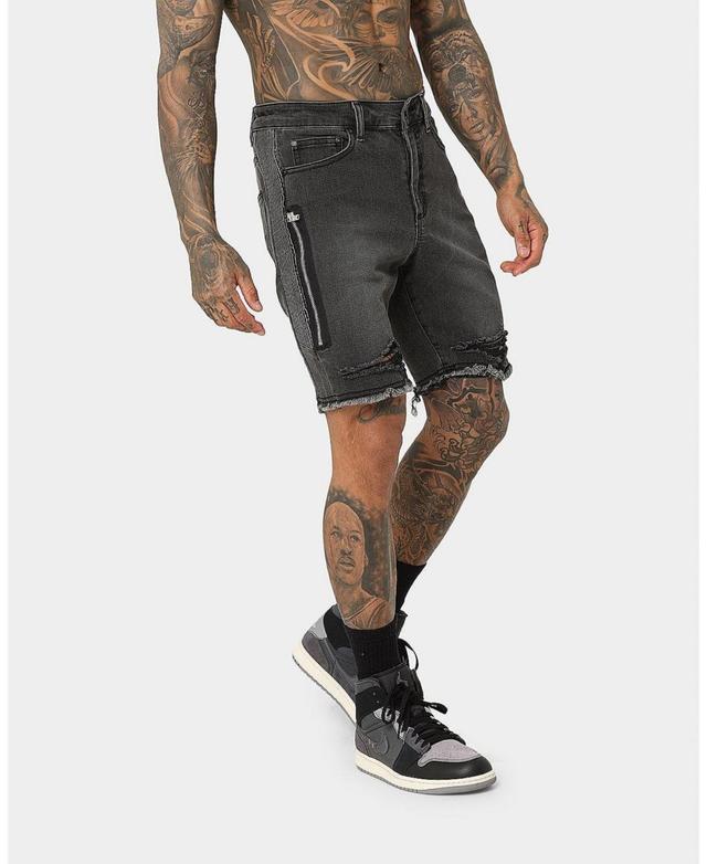 Saint Morta Mens Codex Denim Shorts Product Image