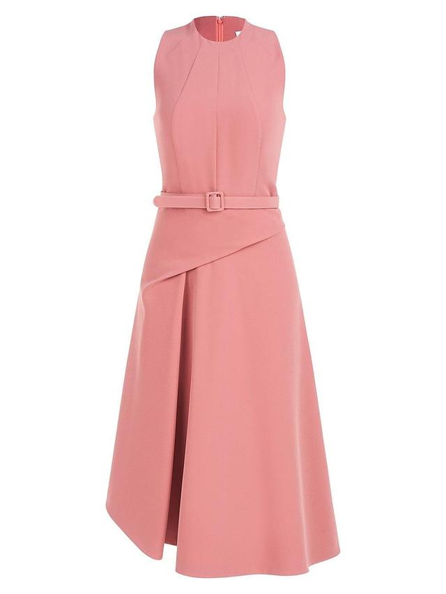 Womens Noella Belted Midi-Dress Product Image