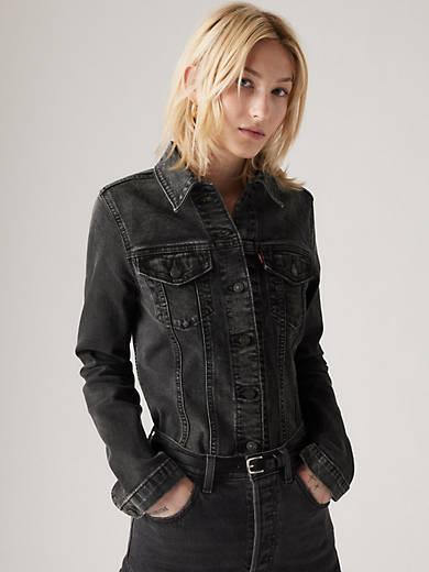 Slim Tailored Trucker Jacket Product Image