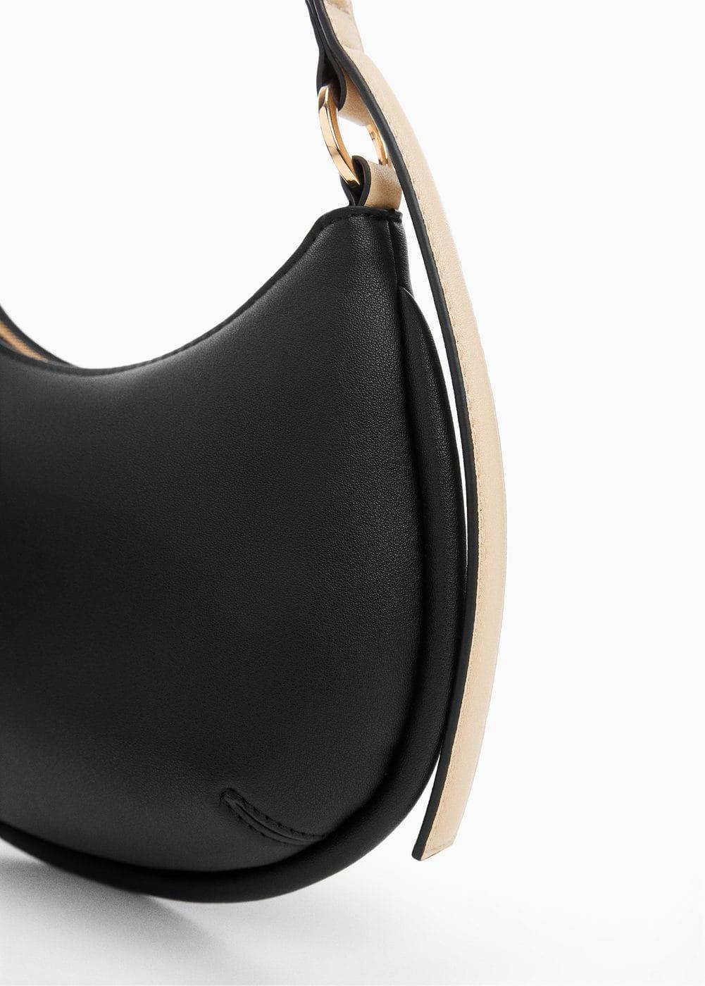 MANGO - Leather-effect shoulder bag - One size - Women Product Image