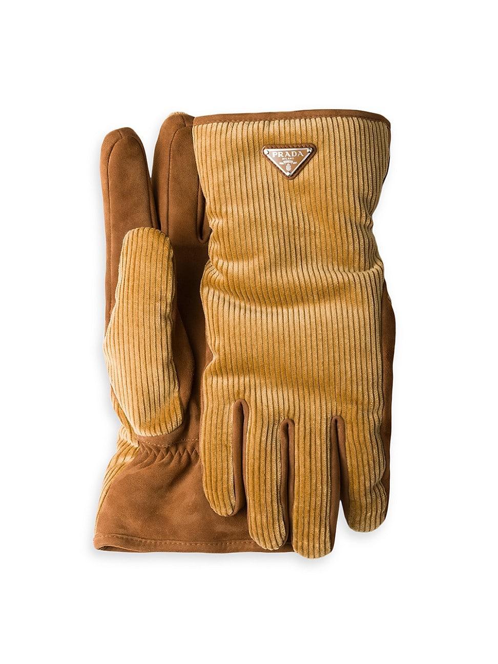 Mens Corduroy Gloves Product Image