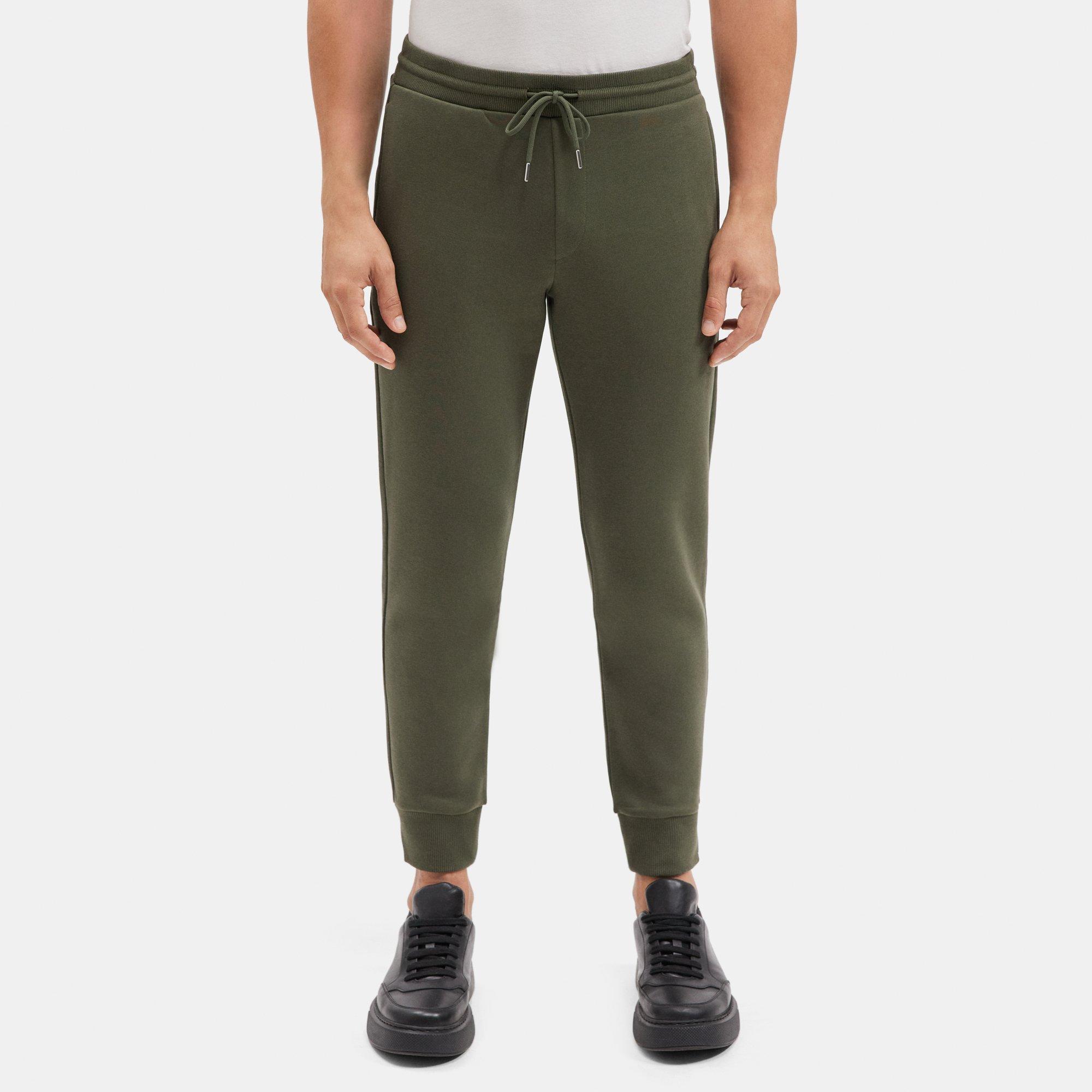 Theory Outlet Official Site | Essential Sweatpant in Cotton Fleece Product Image