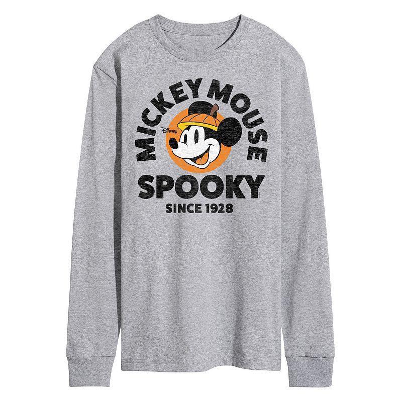 Disneys Mickey Mouse Mens Spooky Since 1928 Long Sleeve Graphic Tee Product Image