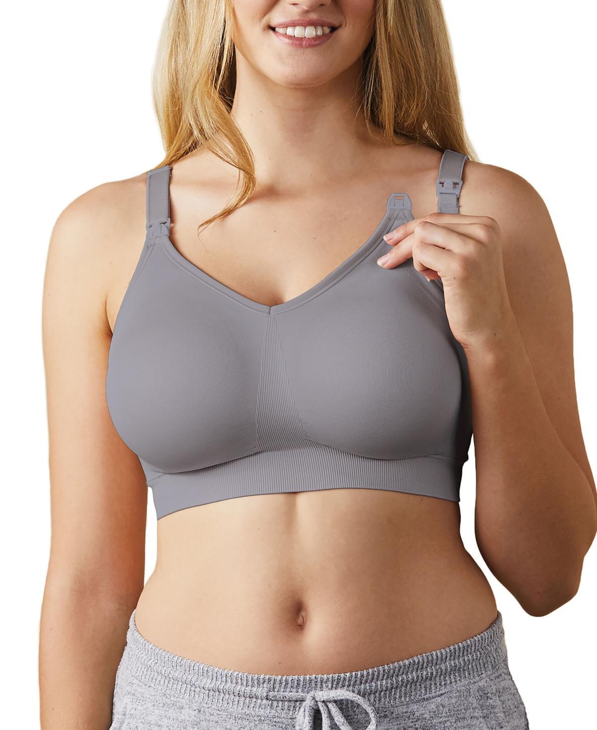 Bravado Designs Women's Body Silk Seamless Full Cup Nursing Bra, White Product Image