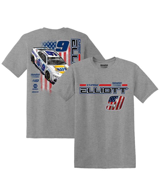 Hendrick Motorsports Team Collection Mens Heather Gray Chase Elliott Napa T-Shirt Product Image