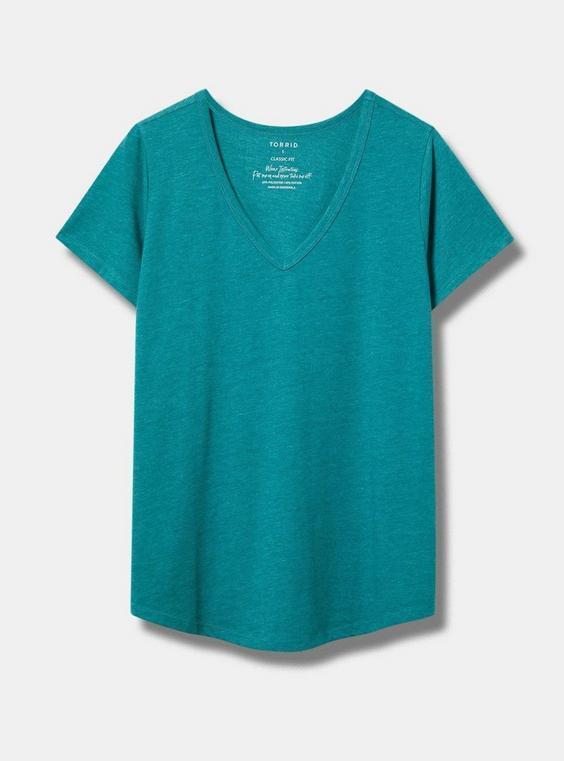 Girlfriend Signature Jersey V-Neck Tee Product Image