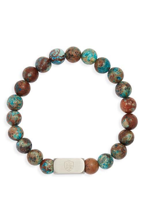 CLIFTON WILSON Mens Green Stone Bead Bracelet at Nordstrom Product Image