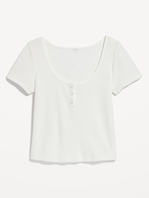 Waffle Lounge Short-Sleeve Top Product Image