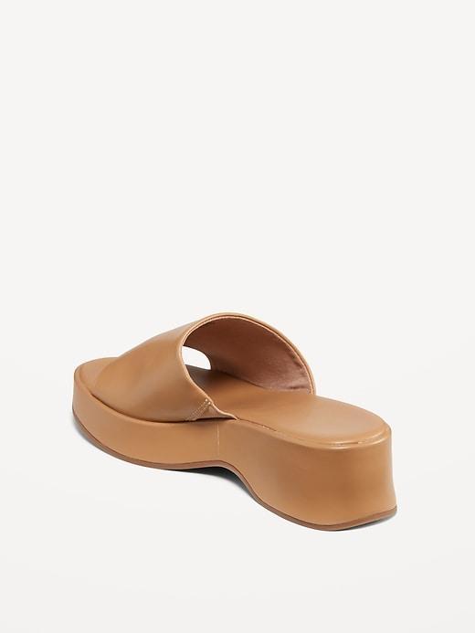 Platform Slide Sandal Product Image
