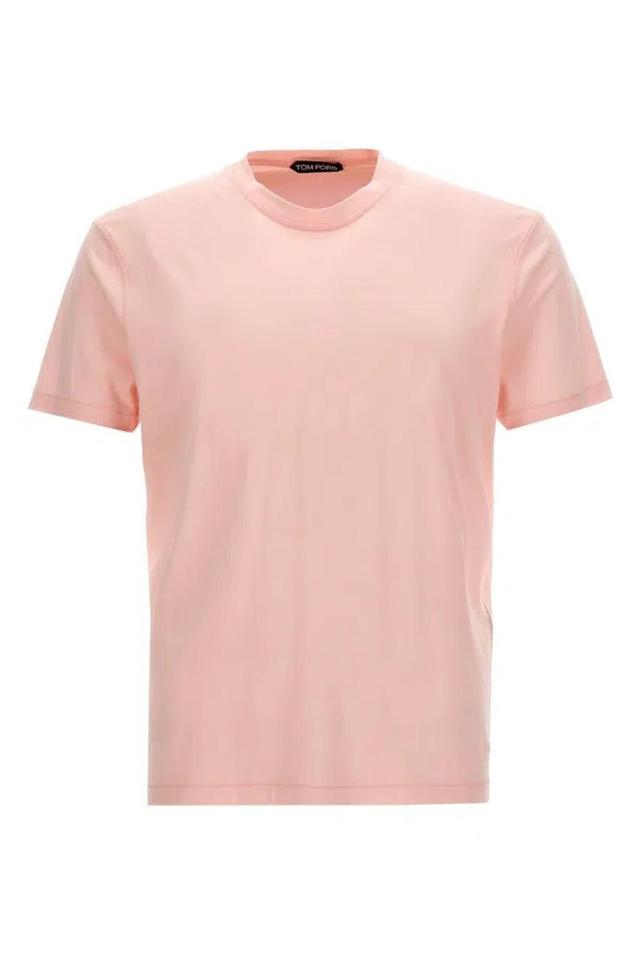 TOM FORD Lyoncell T-shirt In Pink Product Image