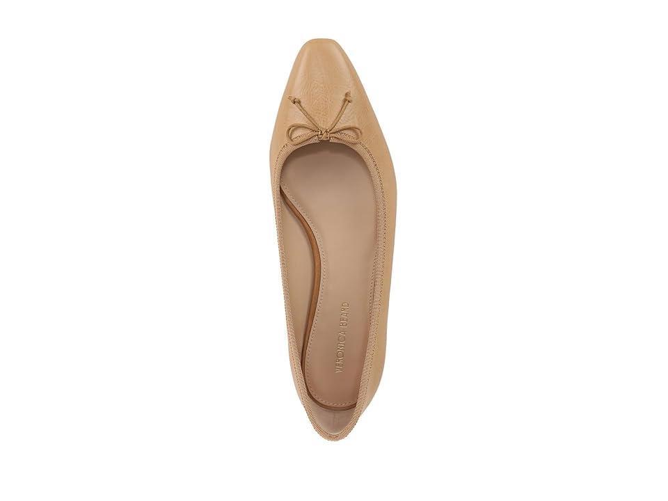 Veronica Beard Catherine Skimmers (Natural Leather) Women's Flat Shoes Product Image