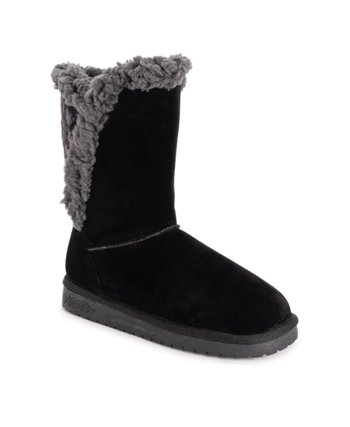 MUK LUKS Carey Boots Red) Women's Shoes Product Image