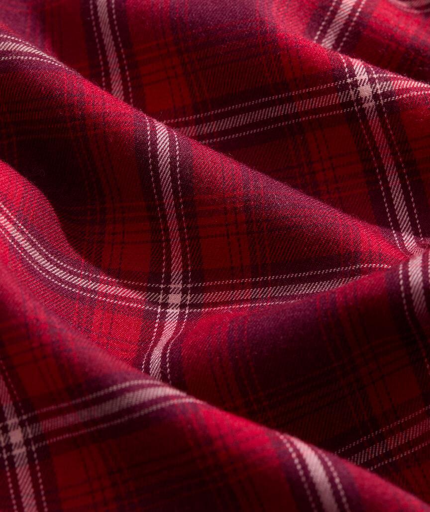 On-The-Go Brushed Twill Plaid Shirt Product Image