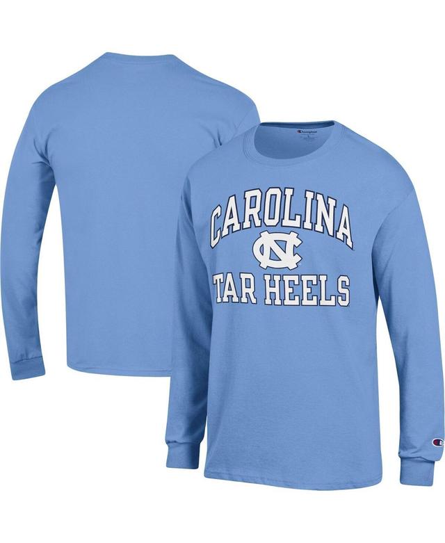 Mens Champion Carolina Blue North Carolina Tar Heels High Motor Long Sleeve T-shirt Product Image