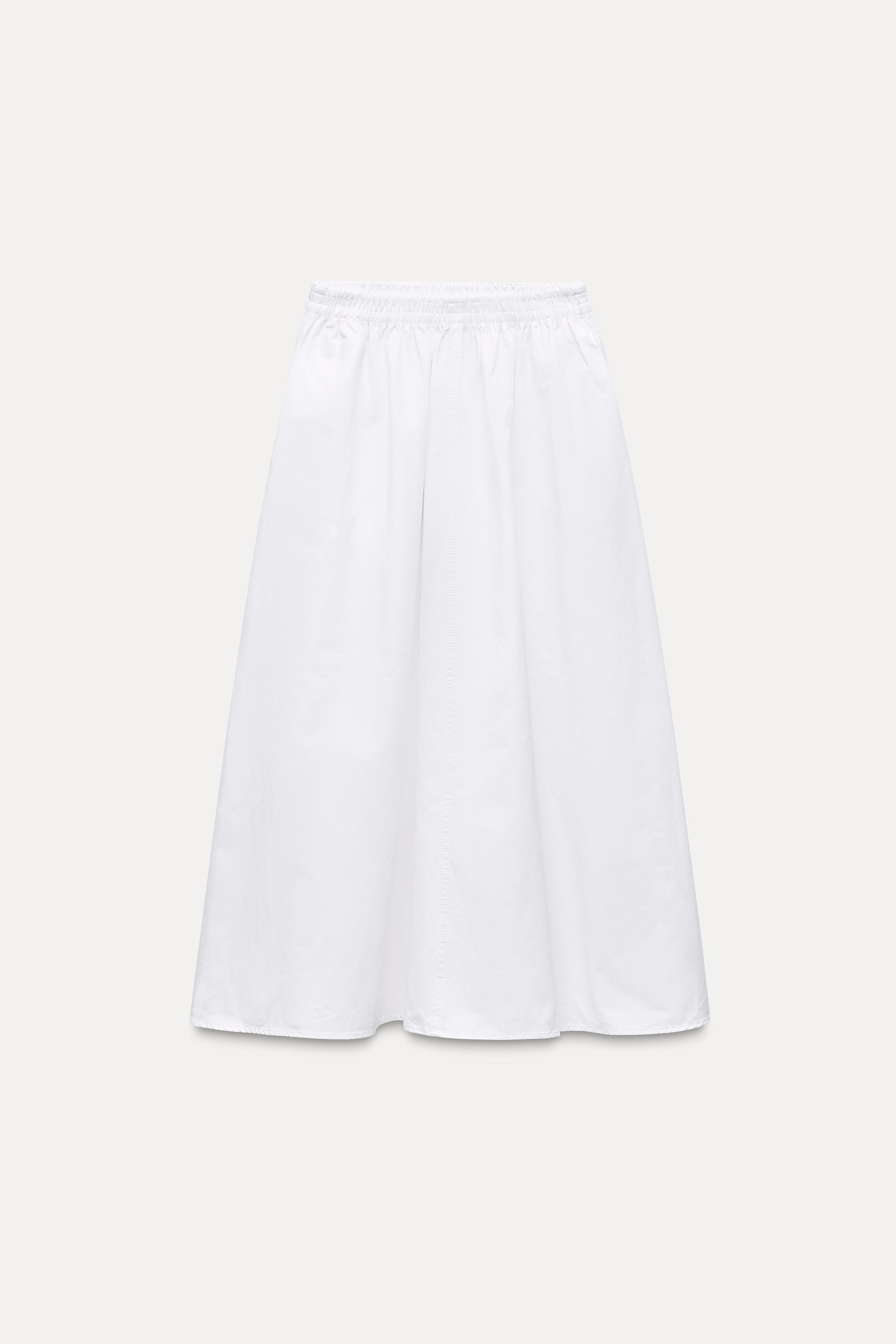 PLEATED MIDI SKIRT Product Image