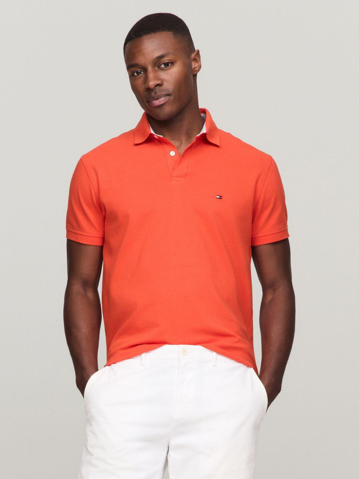 Tommy Hilfiger Men's Stretch Regular Fit Tommy Polo Product Image