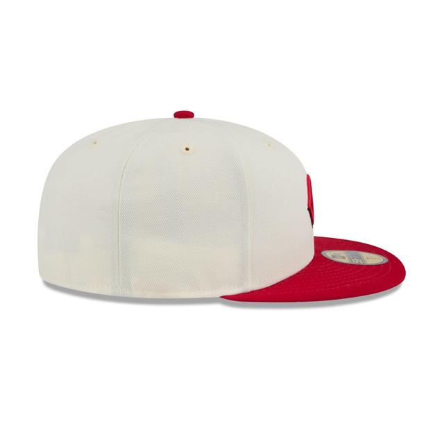 St. Louis Cardinals Chrome 59FIFTY Fitted Hat Male Product Image