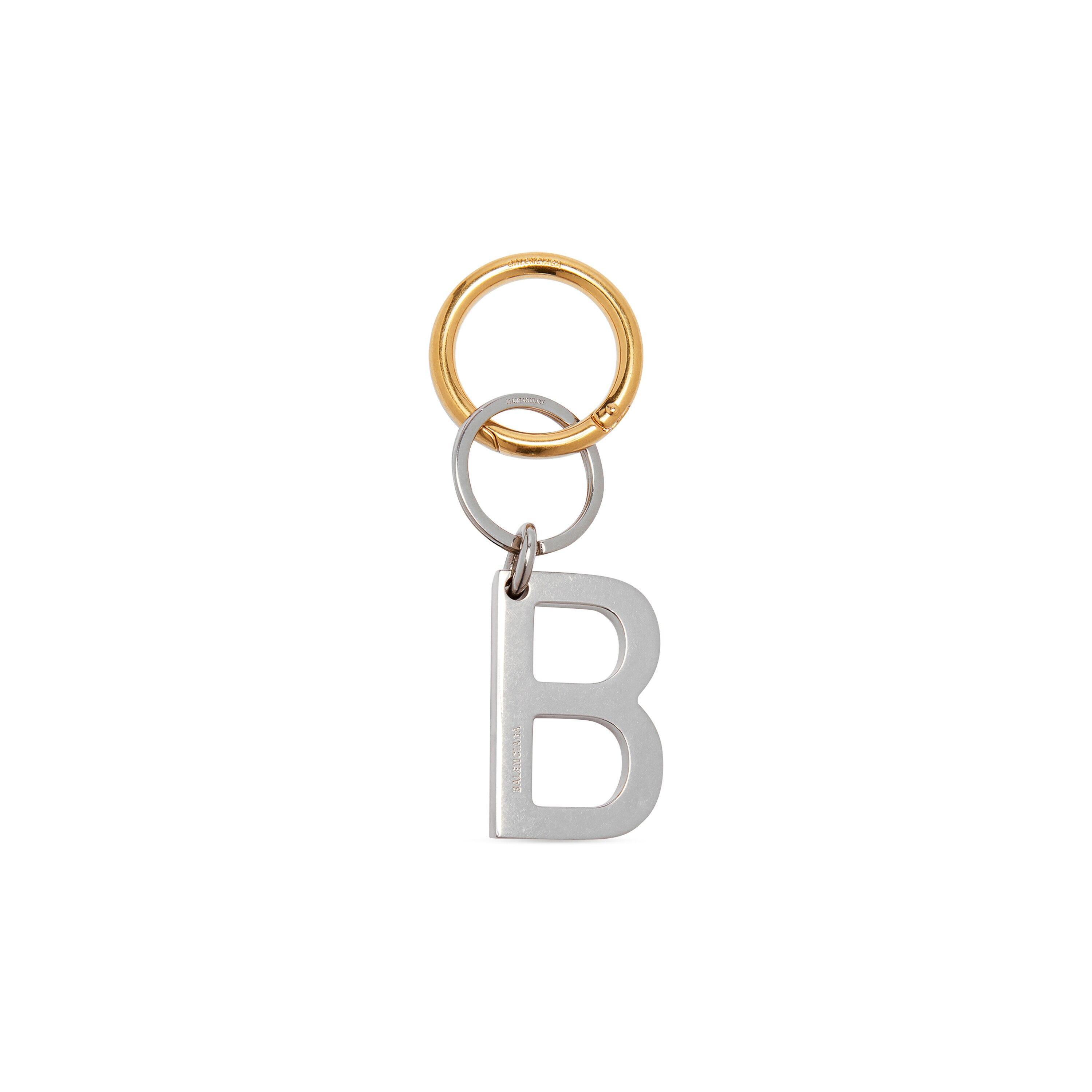 B Chain Keychain in Silver/gold Product Image