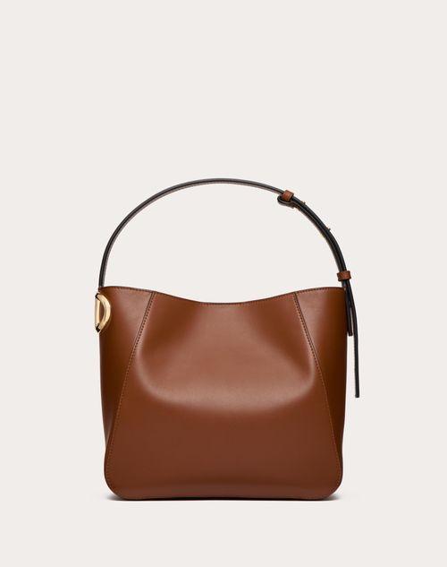 VLOGO SIDE BUCKET BAG IN NAPPA CALFSKIN Product Image