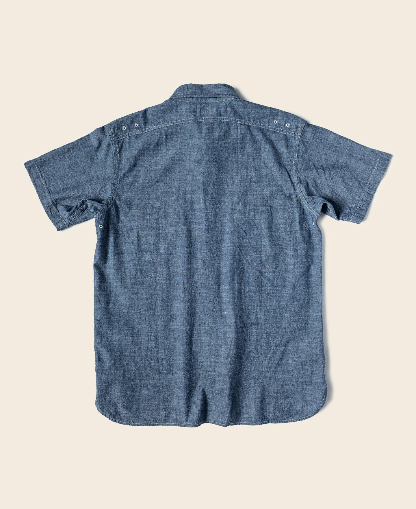 1943 Slub Cotton Chambray Work Shirt Product Image