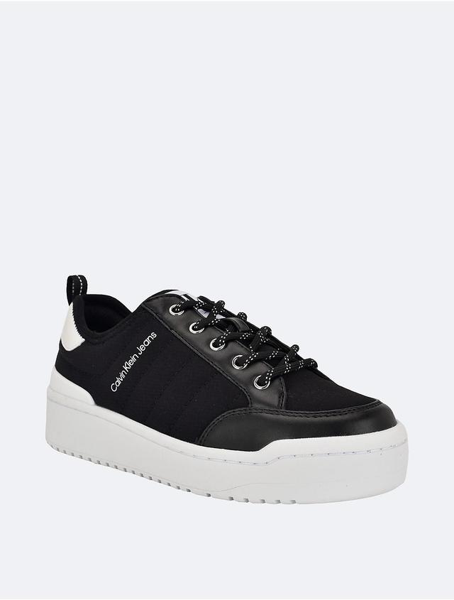 Calvin Klein Womens Womens Austie Sneaker - Black - 8.5 Product Image