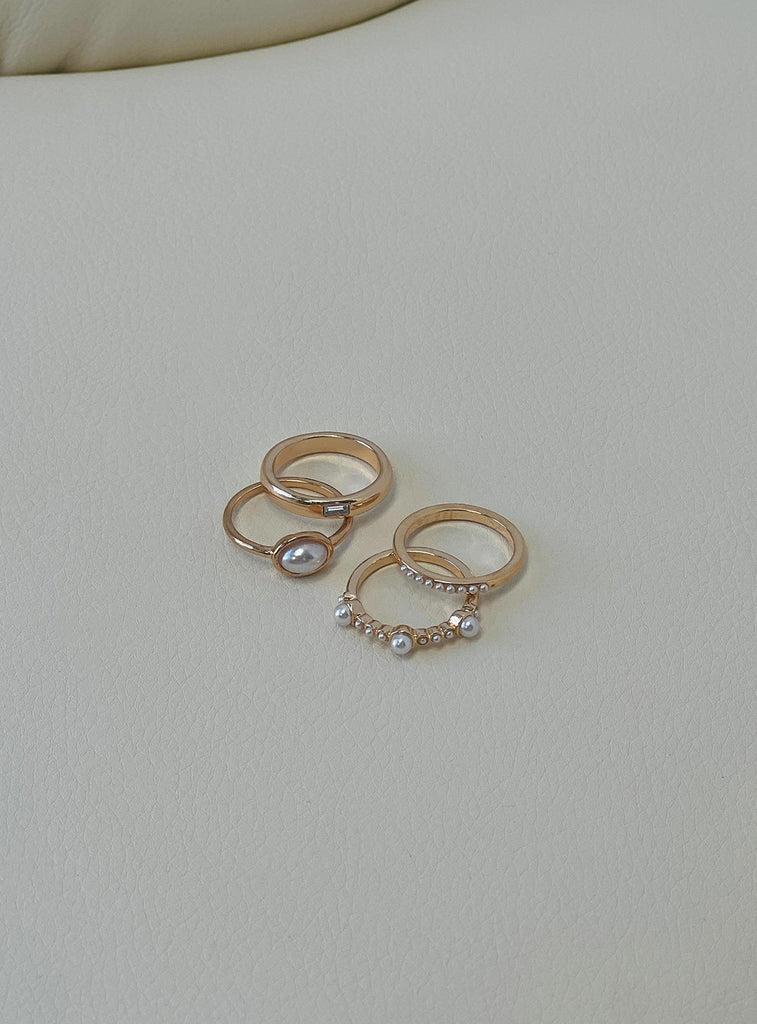 Edwina Ring Pack Gold Product Image