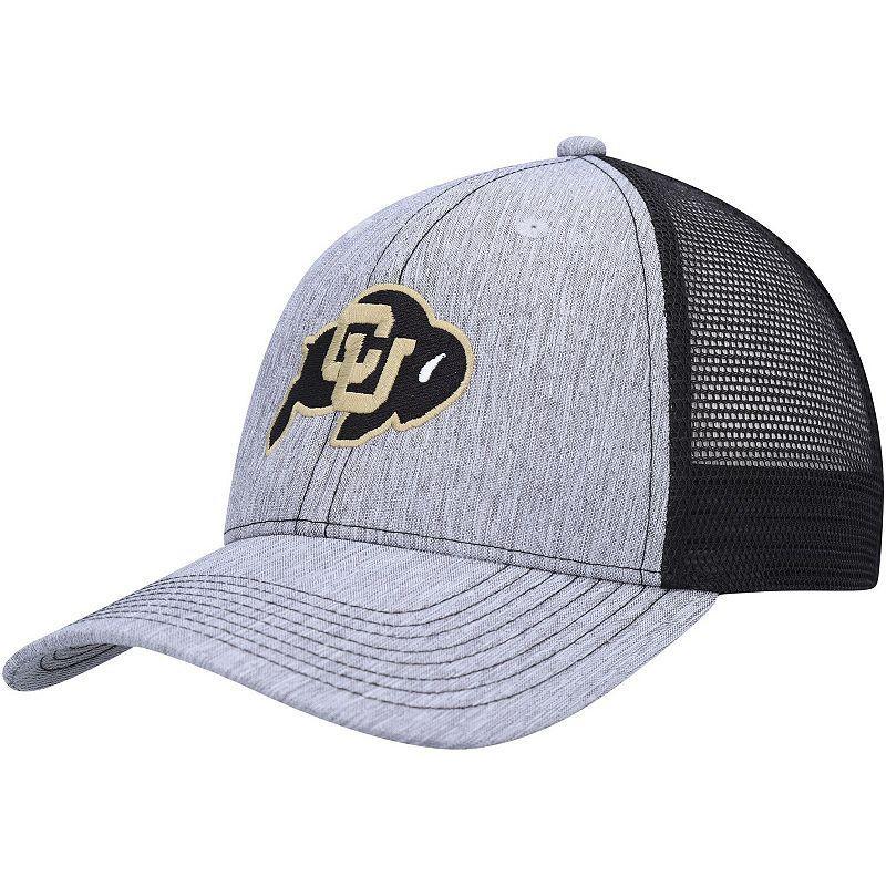 Mens Ahead Charcoal Colorado Buffaloes Brant Trucker Adjustable Hat - Charcoal Product Image