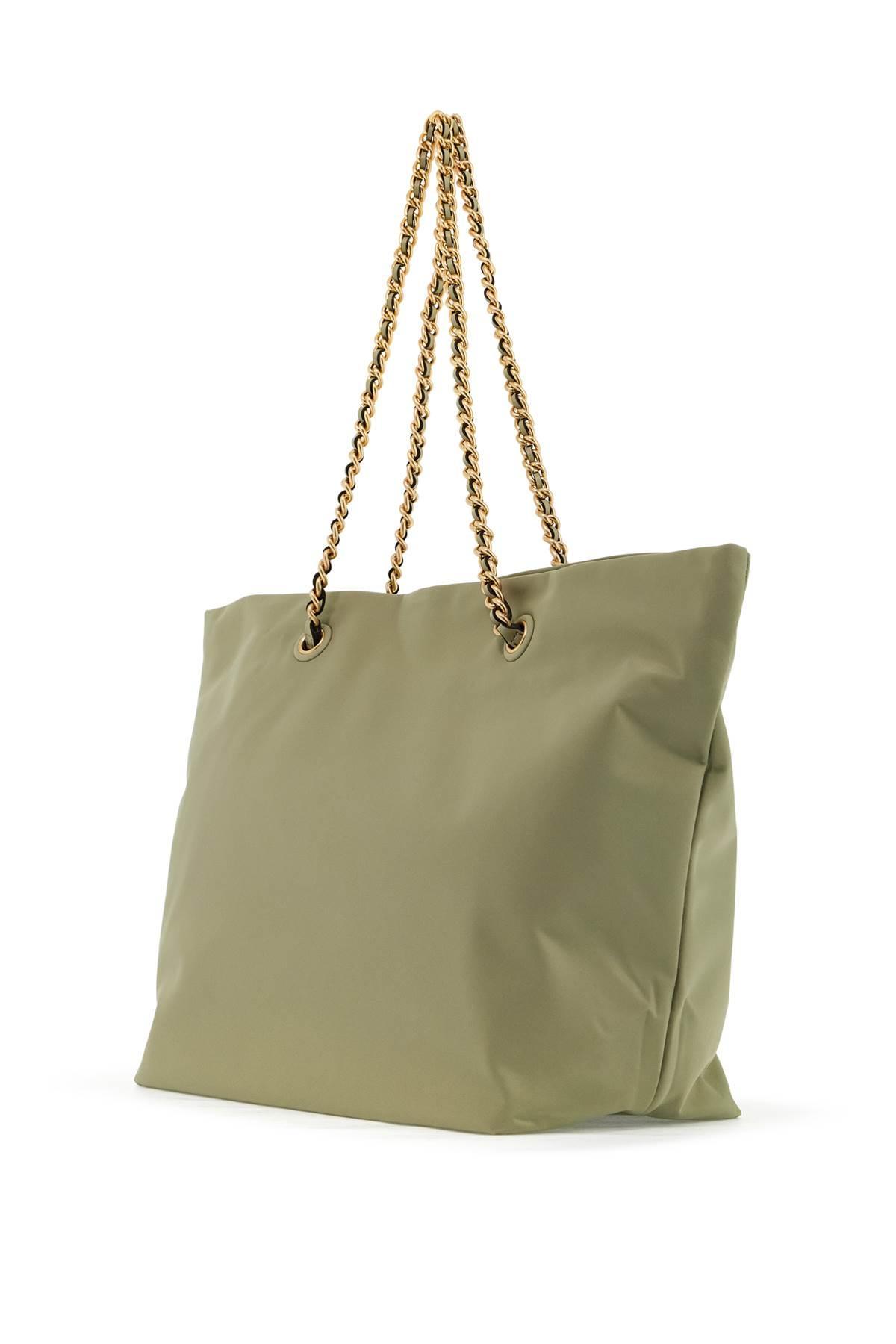 TORY BURCH Ella Shopping Bag In Green Product Image