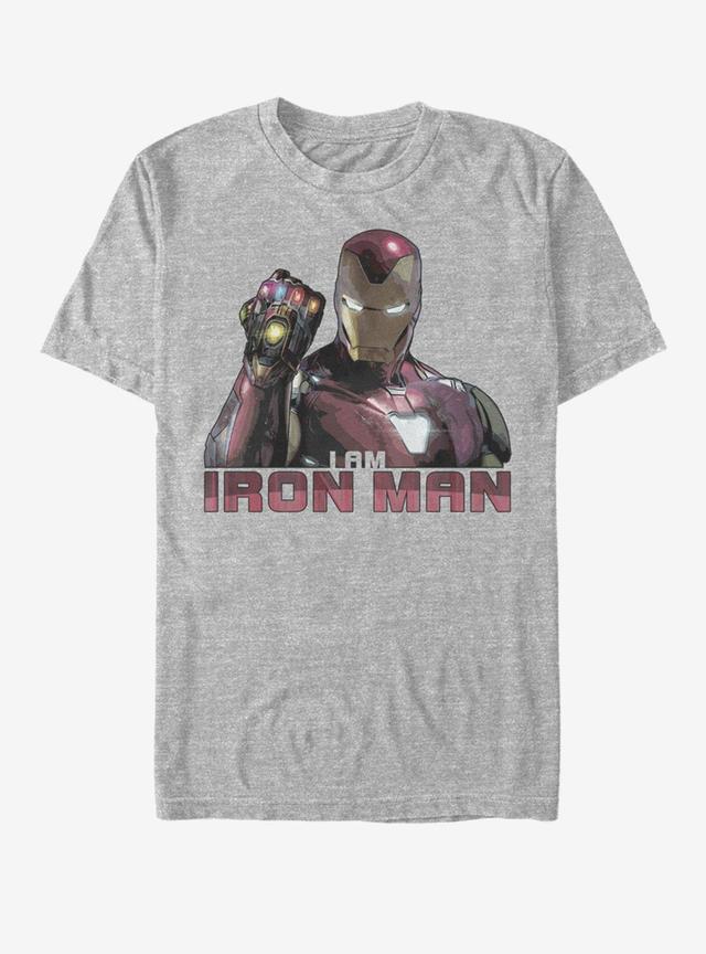 Marvel Avengers: Endgame Iron Man Stones T-Shirt Product Image