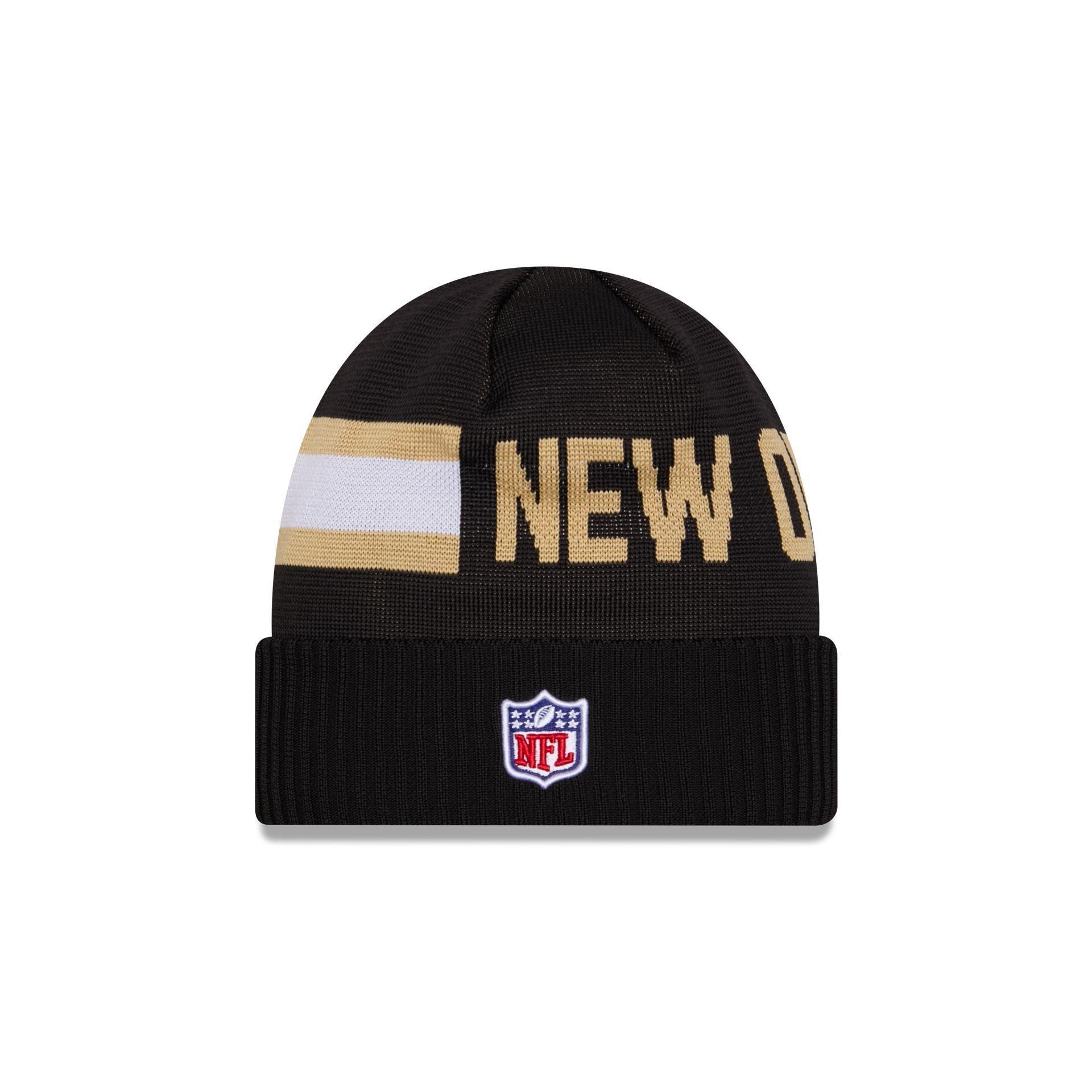 New Orleans Saints 2024 Cold Weather Tech Knit Beanie Male Product Image