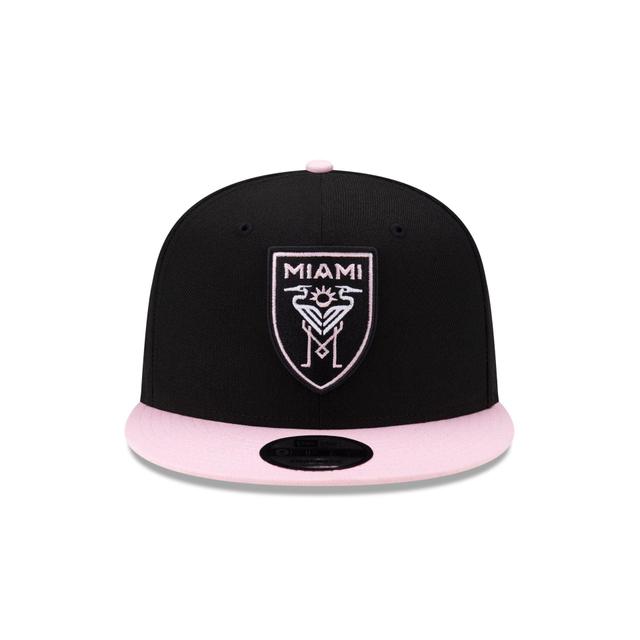 Inter Miami Basic Crest 9FIFTY Snapback Hat Male Product Image