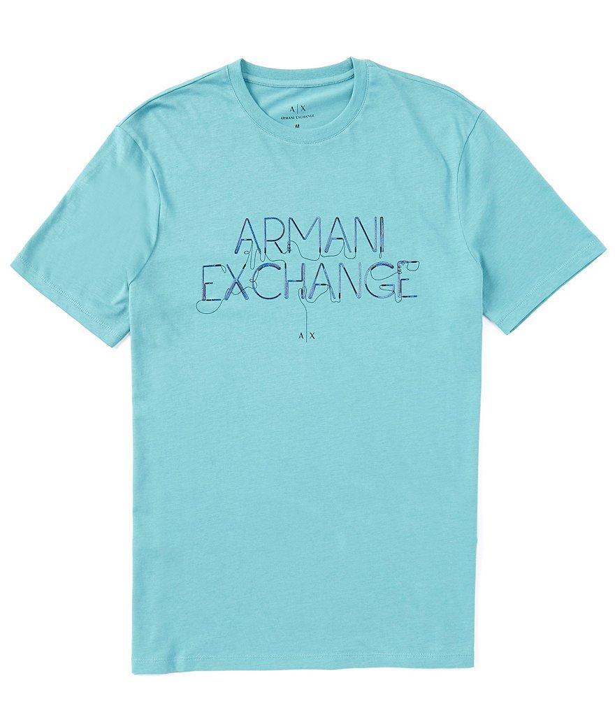 Armani Exchange Abstract Logo Short Sleeve T-Shirt Product Image