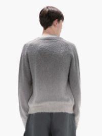 GRADIENT V-NECK SWEATER in grey | JW Anderson US  Product Image