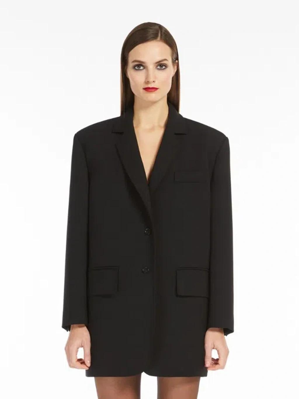 MAX MARA Blazer  Woman Color Black In Schwarz Product Image