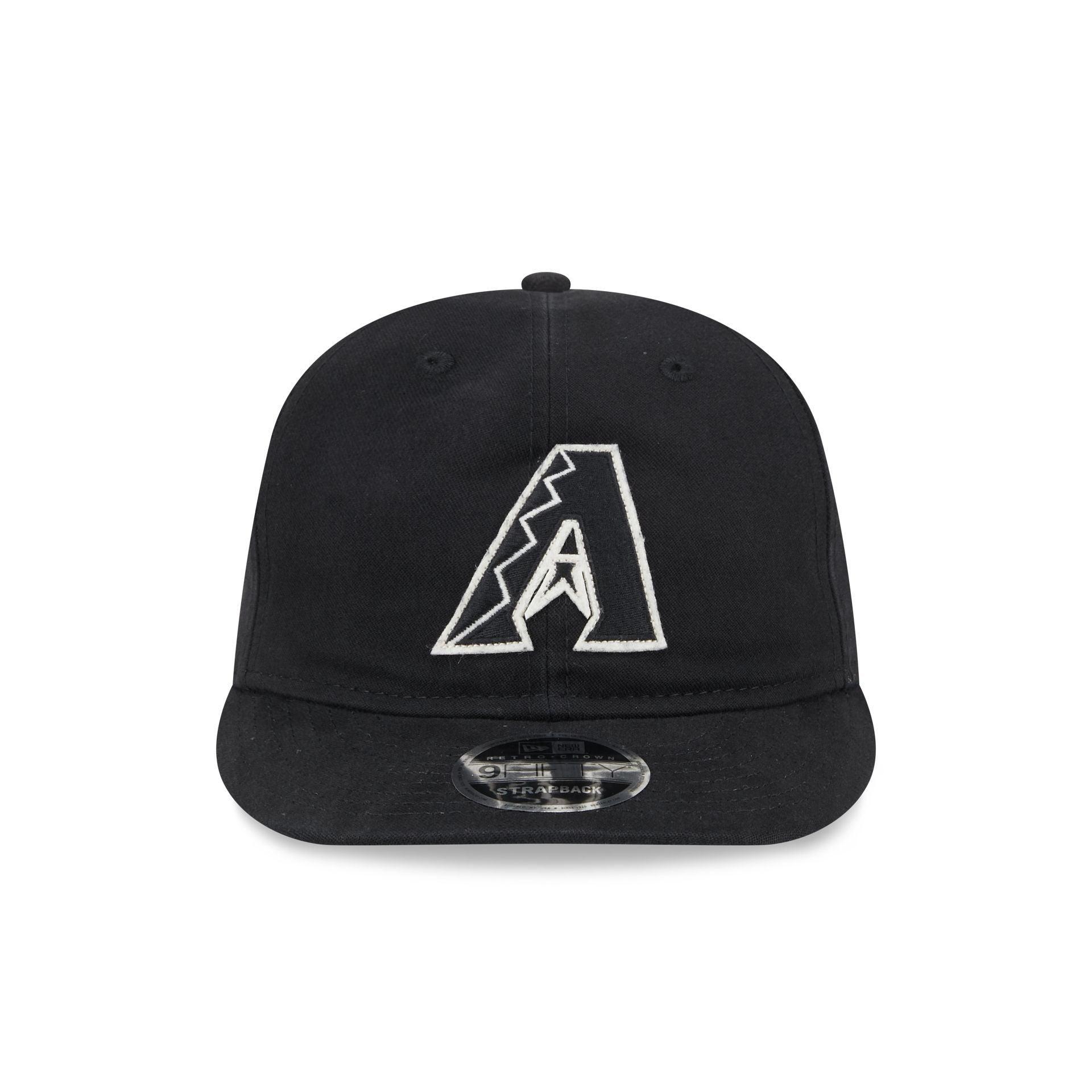 Arizona Diamondbacks Canvas Felt Retro Crown 9FIFTY Adjustable Hat Male Product Image