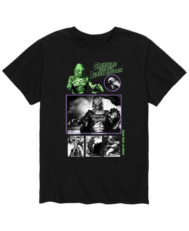 Big & Tall Universal Monsters Creature Lagoon Graphic Tee, Mens Blue Product Image