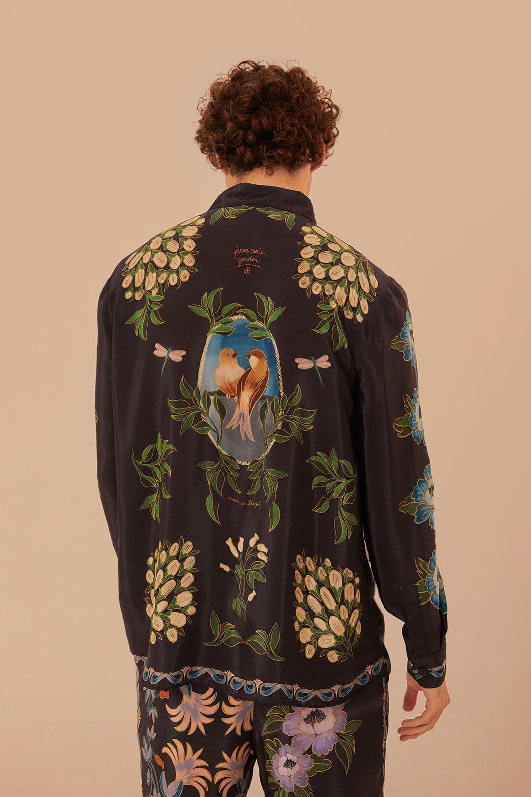 Black Winter Garden Shirt Product Image