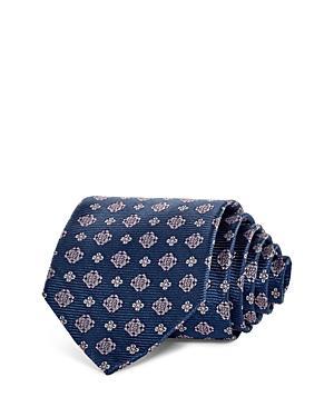 The Mens Store at Bloomingdales Mixed Floral Medallion Silk Classic Tie - 100% Exclusive Product Image