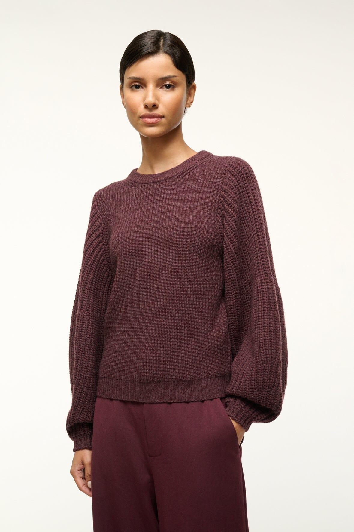 AURA SWEATER | MERLOT product image