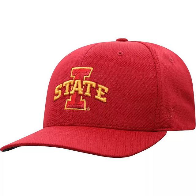 Mens Top of the World Cardinal Iowa State Cyclones Reflex Logo Flex Hat Product Image