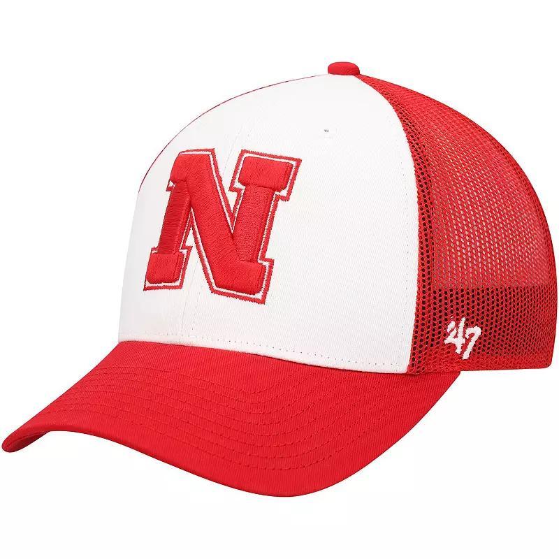 Mens 47 /Scarlet Nebraska Huskers Freshman Trucker Adjustable Hat Product Image