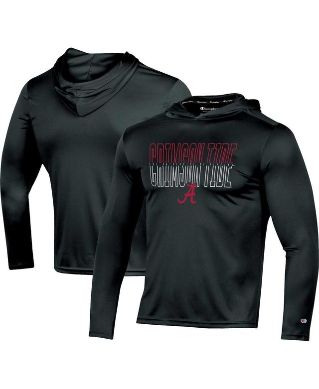 Mens Champion Black Alabama Crimson Tide Impact Pullover Hoodie Product Image