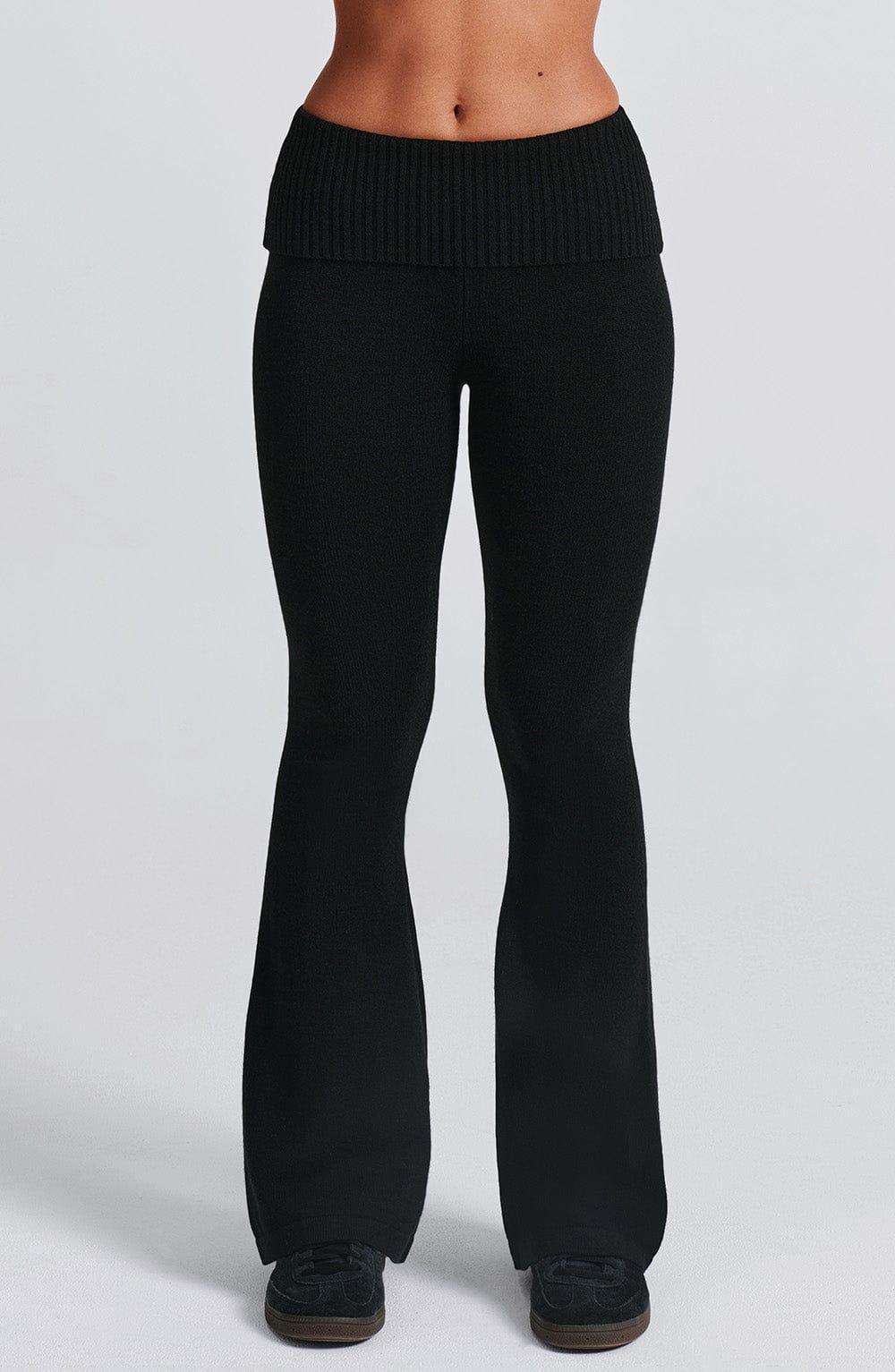 Portia Knit Pants - Black Product Image