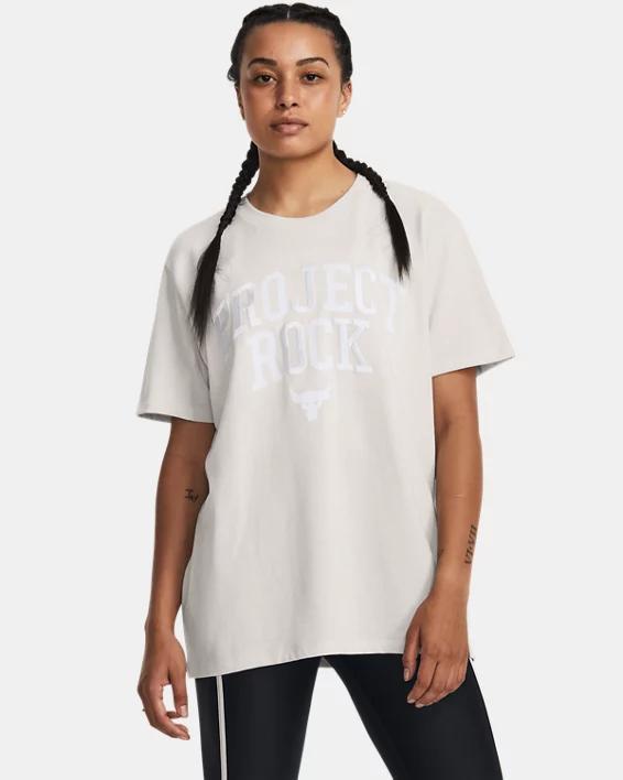 Women's Project Rock Heavyweight Campus T-Shirt Product Image