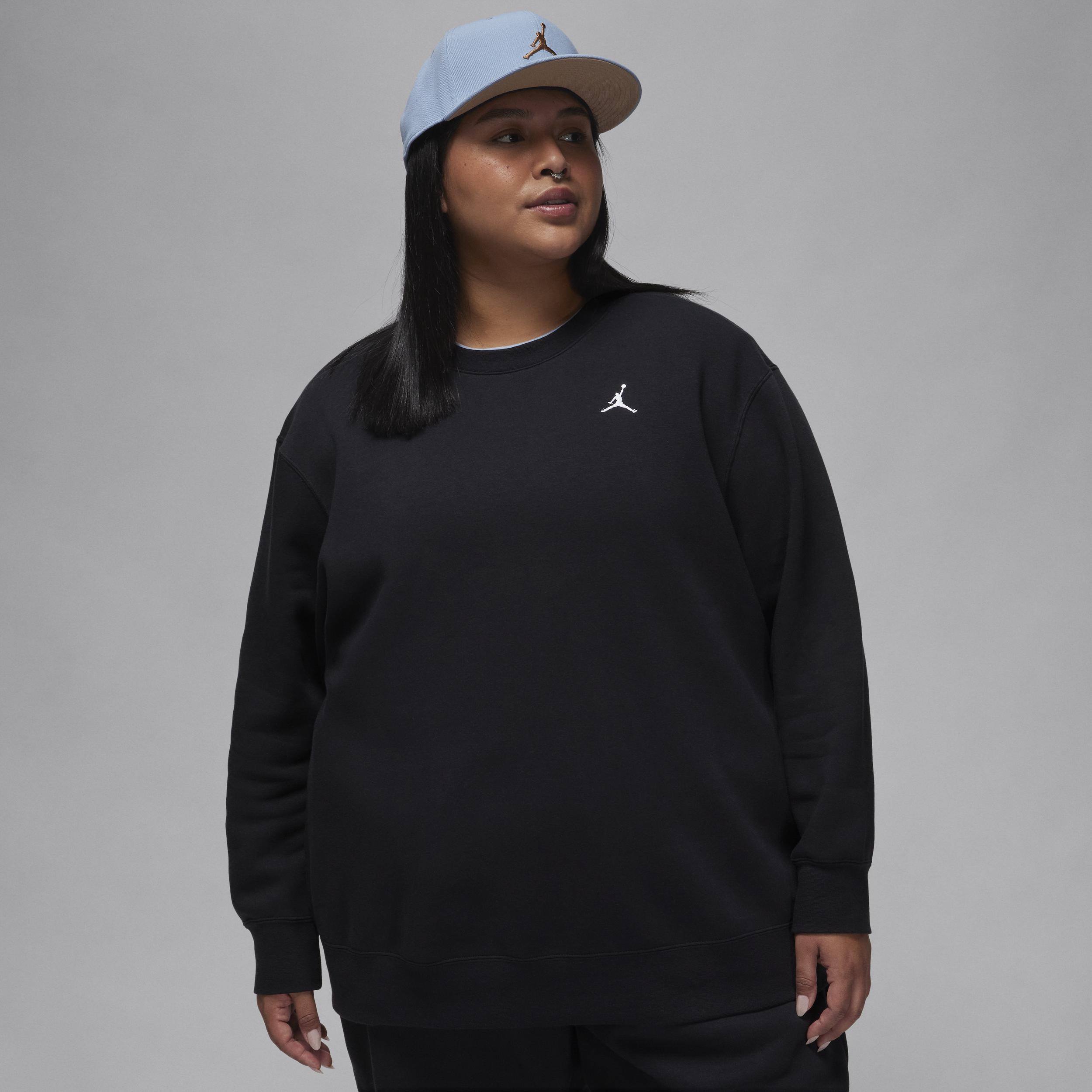 Women's Jordan Brooklyn Fleece Crew-Neck Sweatshirt (Plus Size) Product Image