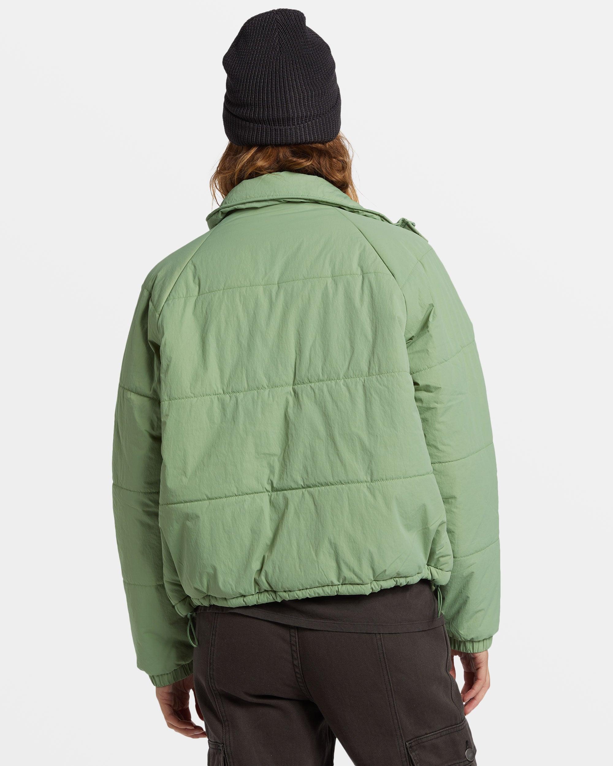 High Route Puffer Jacket - Salty Sage Female product image