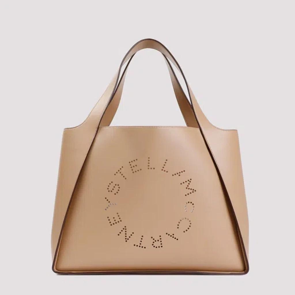 STELLA MCCARTNEY Pink Logo Tote In Nude & Neutrals Product Image