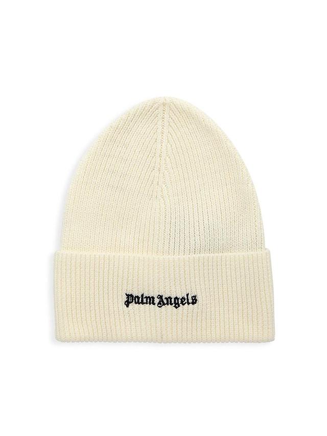 Mens Classic Logo Wool-Blend Beanie Product Image